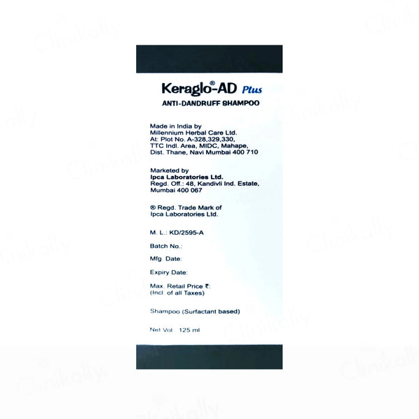 IPCA Keraglo-AD Plus Anti-Dandruff Shampoo