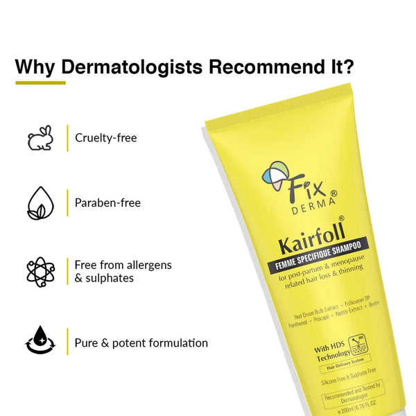 Fixderma Kairfoll Femme Specifique Shampoo