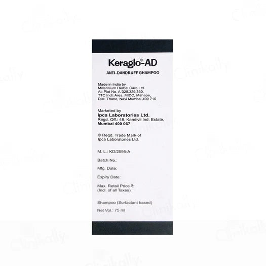 IPCA Keraglo-AD Anti-Dandruff Shampoo